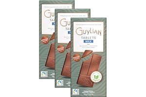Guylian No Added Sugar Chocolate with Stevia - Milk x 3 Bars
