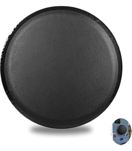 I Go Where I'm Towed Spare Tire Cover Wheel Covers For RV Tires Camper