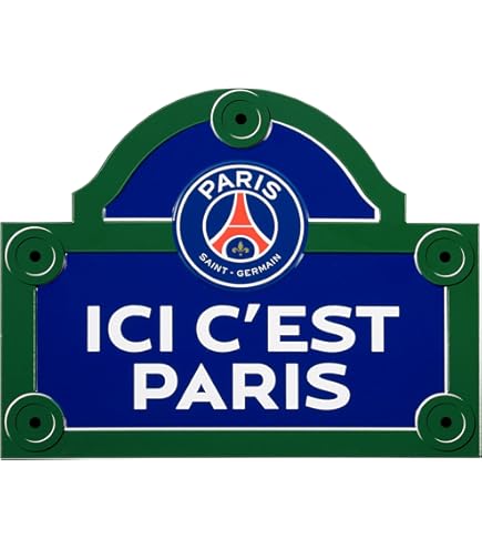 Lot De 2 Drapeaux 'Ici C'est Paris' – PSG – Supporters – Collection