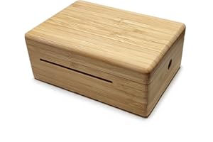 FALADO 20/30 Notes Empty Bamboo Box for Hand Crank Music Movement