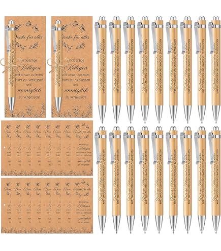 Lustiger Kugelschreiber 'Tongue In Peach' – Geschenk Für Kollegen, Abschied, Büro, Mit Schwarzer Tinte