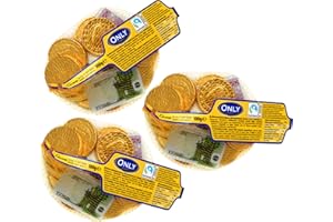 ‎GUNZ Only Chocolate Money Gold Coins and Banknotes from Schokolade 3 x 100 g