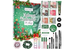 KAICOERLY Makeup Advent Calendar 2025 for Women Teen Girls,24 Days Christmas Makeup Set with Surprises Individually Boxed,2025 Xmas Countdown Calendar Kits for Christmas Party Festival