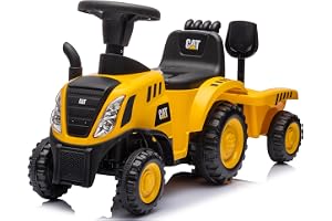 SUN BABY New Holland Barnbil med Släp - Gul