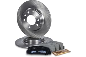 ‎ATEC GERMANY ATEC Germany Bremsenset Hinterachse inkl. Bremsscheiben Ø 280 mm Voll + Bremsbeläge Hinten