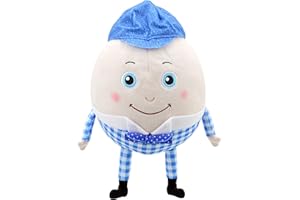 THE PUPPET COMPANY Wilberry - Humpty Dumpty Soft Toy - WB001406,Blue,white
