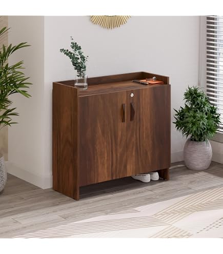 Ikea Trones Storage Shoe Cabinet, 52x39 cm, Black: Buy Online at