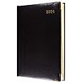 Collins Debden Collins Classic 2024 Diary Compact Day a Page Business Planner (with Appointments) - Business Planner and Organiser - January to December 2024 Diary - Daily - Black - 1250V.99-24