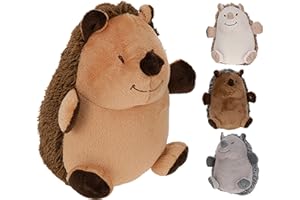 THE MAGIC TOY SHOP Large Soft Heavy Fabric Hedgehog Door Stop Home Office Animal Cuddly Doorstop