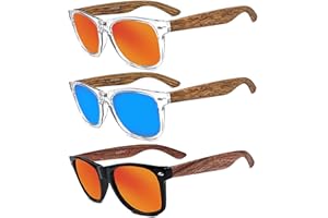 iceBoo Pack of 3 Sunglasses, UV400 CAT.3 Protection Lenses Lightweight Unisex Eyewear