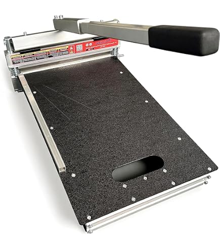 KORR KMAP001 9-Inch Laminate Flooring & Siding Cutter – Heavy Duty Fixed Aluminum Fence With Precision Miter Settings + Bonus Honing Stone