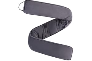 My OLi 36" Under Door Draft Stopper Heavy Duty Door Draft Blocker Noise Dust Wind Stop Soundproof Energy Saver for Indoor Home,Dark gray