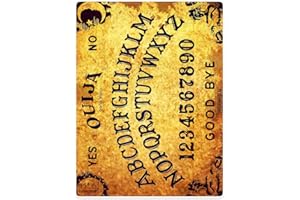 YISUMEI blanket cuddly blankets soft flannel soft fleece blanket bedspread Ouija board., Polyester, White, 125x200 cm