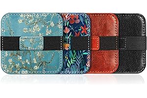 FINTIE Bildschirmreiniger für iPad, iPhone, MacBook, Tablets, Laptop Touch-Screen Geräte, Handy, Tablet, Computer, Kamera, TV Bildschirm, 4 Stück (Mandelblüten/Dschungelnacht/Braun/Schwarz)