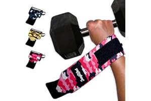 JUNGLE SOCKS Jungle WOD Crossfit Protèges Poignets pour Hommes et Femmes - Haute Qualité, Élasticité et Durée - Adaptés pour Le Powerlifting, Le Bodybuilding et la Calisthénie en Salle de Gym - Design Camouflage