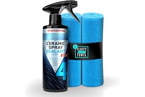 Keramikförseglingsset för bil | Menzerna Ceramic Spray Sealant tätning 500 ml 2 x polerdukar