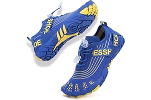 DimaiGlobal Calzado Descalzos Niñas Niños Zapatillas de Trail Running Barefoot Secado Rápido Zapatos de Agua Transpirable Antideslizante para Playa