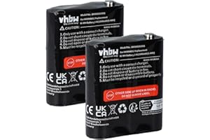 ‎VHBW vhbw 2 x akumulator zastępuje Motorola NNTN4385, PMNN4477, NNTN4384, PMNN4477A, PMNN4477AR do radia (1500mAh, 3,6V, NiMH)