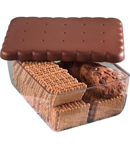 STÄDTER Scatola per biscotti Enjoy The Little Things 16,5 x 16,5 cm bianca