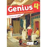 Cahier de Latin 4e Genius: Cahier de l'&eacute;l&egrave;ve
