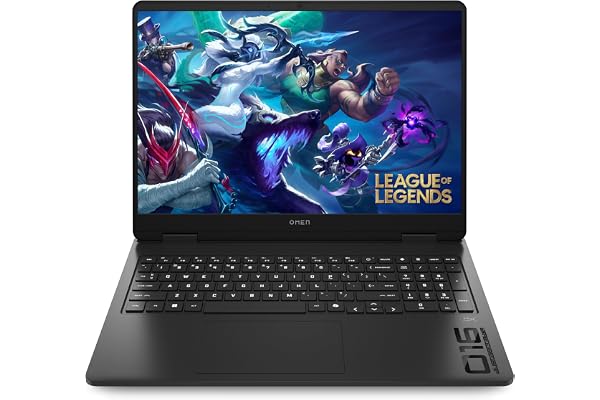 HP Omen 16-am0002sf Ordinateur Portable Gaming 16" FHD IPS 144 Hz, PC Portable Gamer (Intel Core 7 240H, RAM 16 Go, SSD 1024 Go, Nvidia GeForce RTX 5060 8Go, Windows 11), Laptop Noir, AZERTY