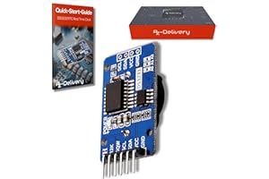 AZDelivery Real Time Clock RTC Compatible with DS3231 I2C Real Time Clock kompatybilny z Arduino i Raspberry Pi w tym e-Book!