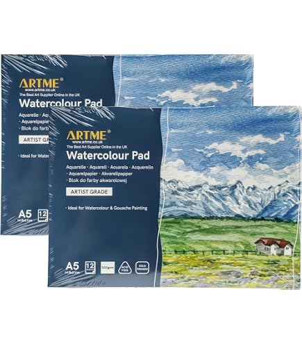 Aquarelles Nacrées Artway Shimmer - Lot De 12 Godets - Effet Métallisé - Pour Débutants Et Artistes