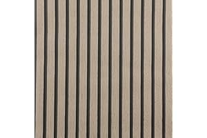 Trafagala 53 * 950cm Wood Slats Wallpaper Natural Wooden Slats Panelled Wallpaper Roll Wooden Slat Wallpapers Wood Effect Modern Realism Contemporary Feature Wall Light Oak