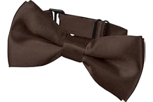 BomGuard pajarita infantil – brillante, preanudada, ajustable – accesorio festivo para boda, comunión y celebración