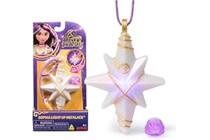 Unicorn Academy Schmuckset - Sophias Kette mit magischen Lichteffekten und Ring, passend zur beliebten Netflix-Serie, für Kinder ab 4 Jahren, Weiß