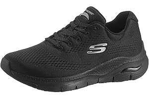 Skechers Arch Fit-Sunny Outlook Damen-Sneaker, Marineblau/Pink