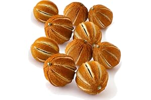 Rainbow Eco Play Dried Fruit for Crafting, Christmas Decorations, Wreath Decoration, Craft Flowers, Whole Dried Oranges for Arts and Crafts, Decorative, Vase, Home Décor – Pack of 10