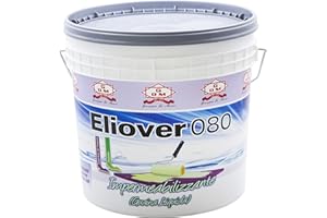 GDM ELIOVER 080 Impermeabilizzante Guaina liquida altissima qualità (13 litri, Grigio Chiaro)