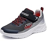 Skechers MİCROSPEC İİ - ZOVRİX Erkek &Ccedil;ocuk Gs Siyah Spor Ayakkabı