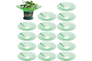 Aimeke 15 Piezas Rejillas para Soporte de Fresa, Removible Soportes para Plantas de Fresa, Soporte de Planta Plástico Marco Plantación para Evitar Que Las Fresas Verduras Flores Plantas se Pudran