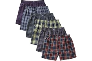 Charles Wilson 6 Pack Woven Boxer Shorts