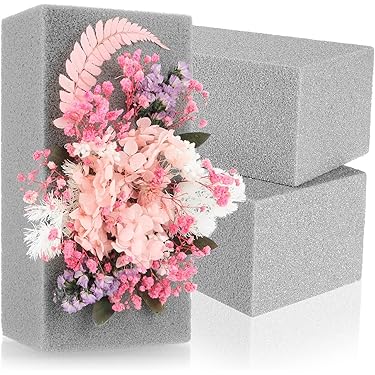 Spugna Per Fiori GOLRISEN 2 Pz Spugna Verde Per Fiori Composizione Fiori Freschi Spugna Spugna A Forma Di Cuore Per Composizioni Floreali Schiuma Floreale Per Fiori Freschi 19*19cm Per Matrimonio Compleanno Fai