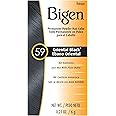 Bigen Permanent Powder Hair Color 59 Oriental Black 1 ea, 0.21 Ounce (Pack of 1)