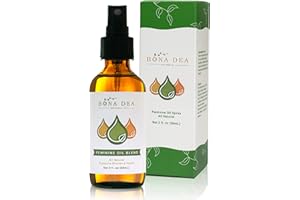 BONA DEA BORIC ACID CAPSULES Déodorant féminin entièrement naturel en spray « The Original » de Bona Dea Naturals | Huile intime Yoni pour soulager les démangeaisons, les odeurs et la sécheresse vaginales | Spray de 59 ml