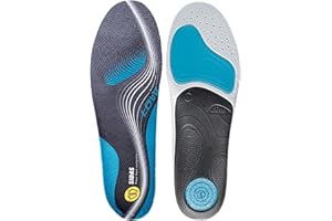 Sidas 3feet Activ Low Semelle Course à Pied et Multisport, pour Voûte Plantaire Basse, Absorption des Chocs, Semelle Chaussures Homme et Femme