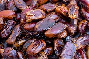 Pitted Dates 1KG - Premium Dried Fruit - Dried Raw Dates Bulk Bag - Blue Forest Foods