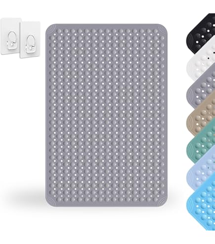 Grote Douchemat - Antislip Anti-schimmel, Loofah Comfortabele