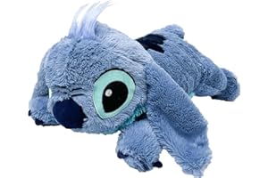 PQKL-PARTY Stitch Peluche, Anime 45 CM Peluche Stitch Gigante,Blu Lilo e Stitch Peluche, Stitch Giocattoli di Peluche Doll Ideale Regalo per Natale e per I Compleanni Dei Bambini