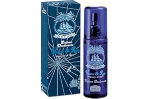 Helan, Vetiver & Rum, Profumo Deodorante Uomo, Spray Naturale, senza Sali di Alluminio - Deodorante Uomo Spray Arricchito con Olii Essenziali, Fresco e Delicato, 100 ml - Made in Italy, 1