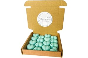 SIGNATURE SCENTS Frosted Eucalyptus Wax Melts - 16x 5g Hearts - Highly Scented - Soy Wax - Long Lasting & Strong - Mrs Hinch Inspired