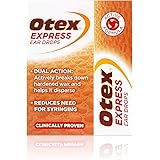 Otex Express Ear Drops, Clinically Proven Ear Wax Removal Drops For Excessive, Hardened Ear Wax. Can Reduce The Need For Syri