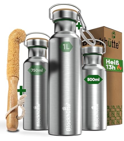Klean Kanteen Edelstahlflasche mit Unibody Bamboo Cap 800 ml Reflect,  Brushed Stainless, 8020054 : Amazon.de: Kche, Haushalt & Wohnen