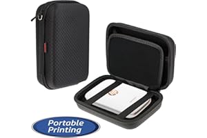 Navitech Étui noir pour le HP Sprocket Photo