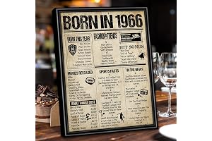 1966 Framed Poster