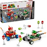 LEGO Super Mario: Mario Kart &ndash; Baby Mario with Baby Luigi 72034, Creative Toy for Boys and Girls Ages 8 and Over Y